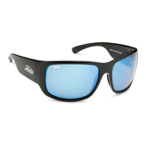 Baja Heritage Glass - Shiny Black / Grey w. Cobalt Mirror