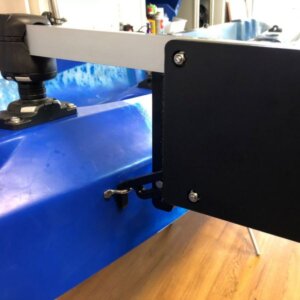Railblza kayak motor mount bracket