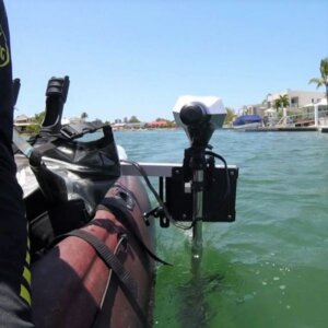Railblza Kayak Motor Mount Bracket