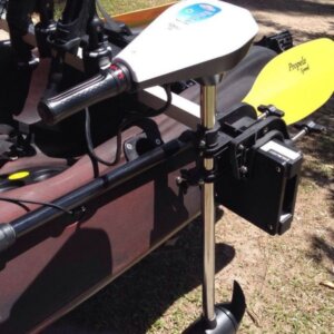 Railblza kayak motor mount bracket