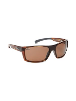 Baja Heritage Glass Shiny Brown Wood Grain / Copper
