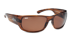 Bayside Heritage Glass – Shiny Brown Wood Grain / Copper