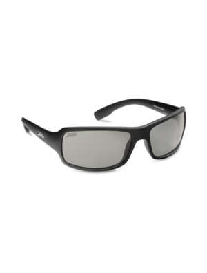 MALIBU - SATIN BLACK GREY LENS