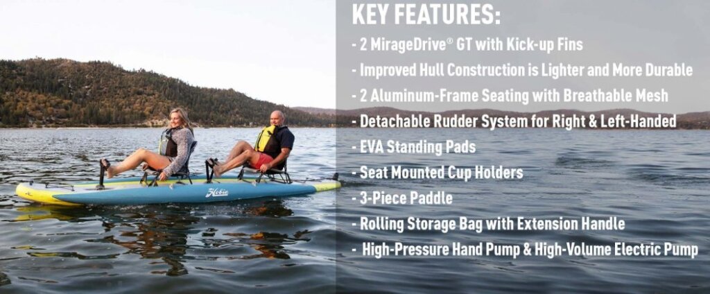 Hobie iTrek 14 Duo Inflatable Kayak Hobie iTrek 14 Duo Inflatable Kayak