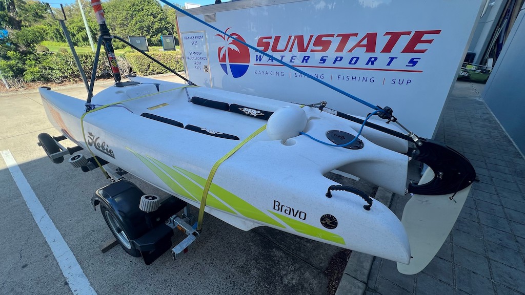 Used Hobie Bravo Cat On Trailer Sunstate WaterSports