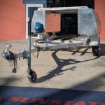 Alloy Trailer with Solar and Custom Storage Boxes
