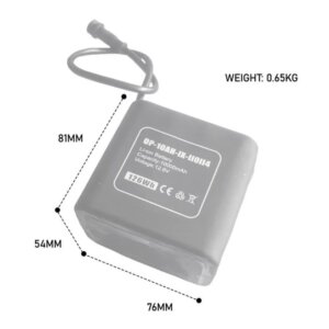 Orca Power 12V 10Ah Lithium-Ion Battery Power Kit orca power 10ah