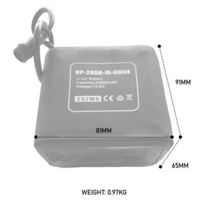 Orca Power 12V 20Ah Lithium-Ion Battery Power Kit