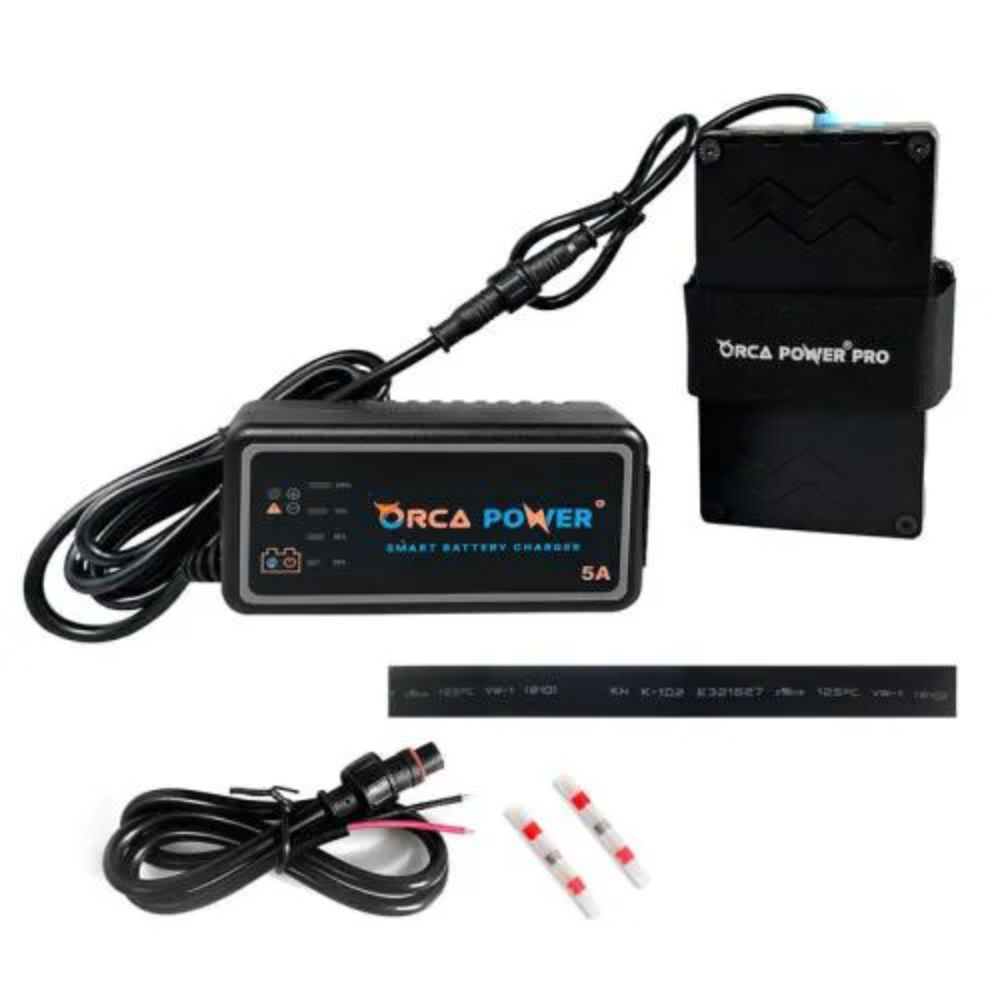 Orca Power Pro 12V 12AH Lithium-Ion Battery Power Kit Orca Power Pro 12V 12AH Lithium-Ion Battery Power Kit
