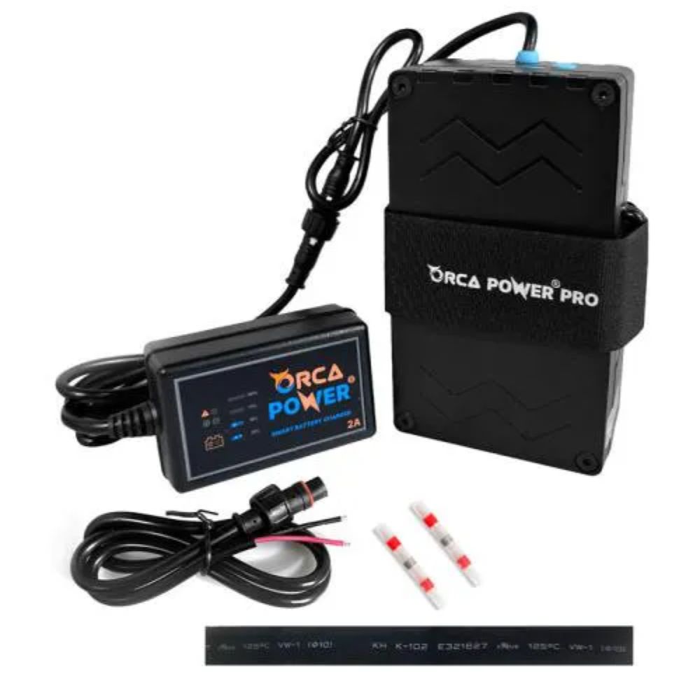 Orca Power Pro 12V 8.8AH Lithium-Ion Battery Power Kit Orca Power Pro 12V 8.8AH Lithium-Ion Battery Power Kit (2)
