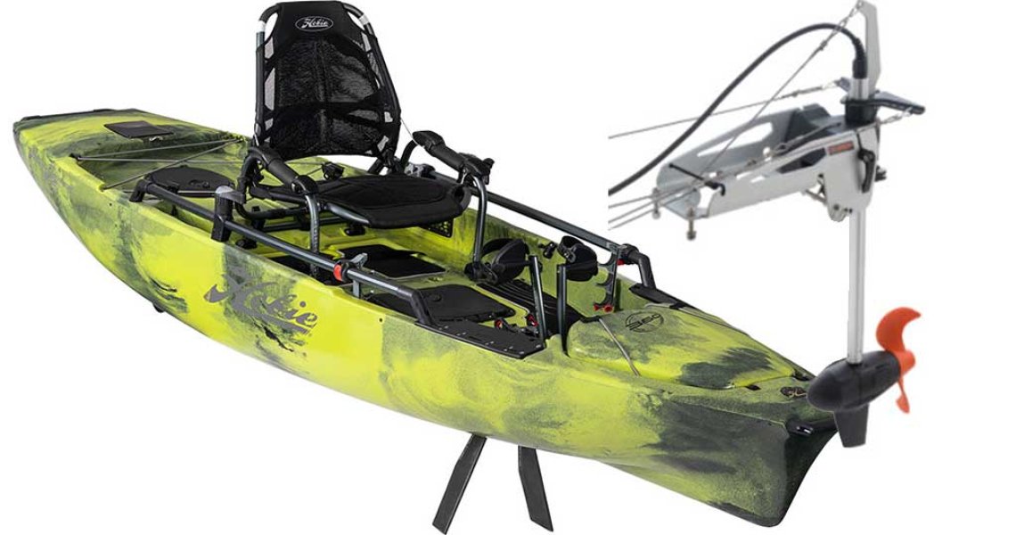 Hobie Pro Angler 14 Fitted With Torqeedo Electric Motor