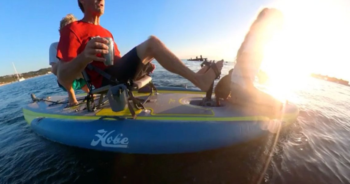 Hobie iTrek 11 Inflatable Kayak Tangalooma