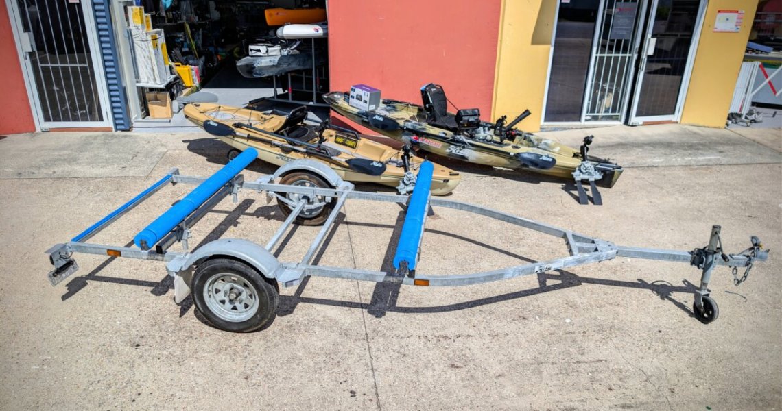 Custom Double Kayak Trailer